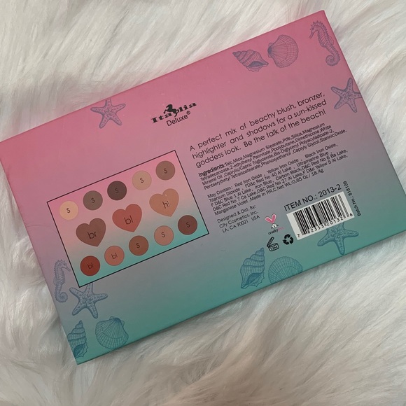 BEACH BABE EYESHADOW & HIGHLIGHTER PALETTE NIB - Picture 6 of 8